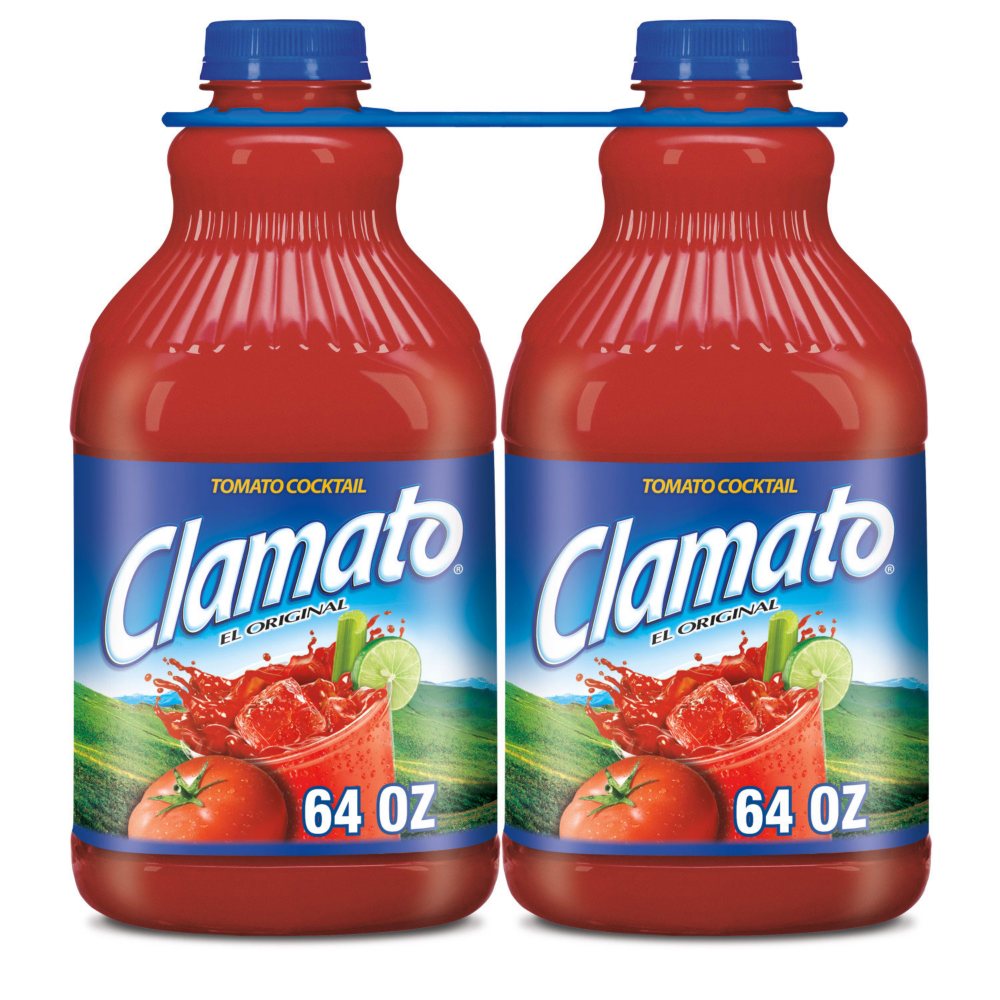 Clamato Original Tomato Cocktail 64 fl. oz., 2 pk.