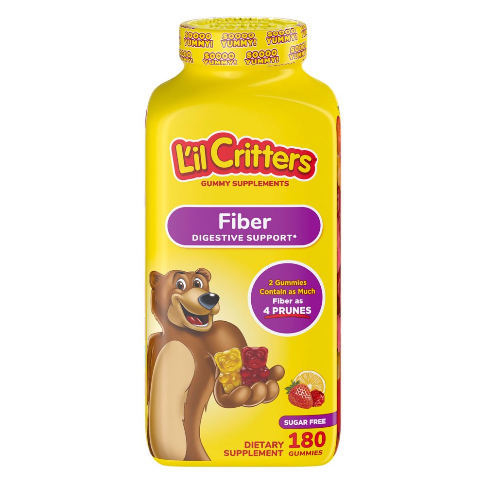 L'il Critters Fiber Gummy Bears 180 ct.