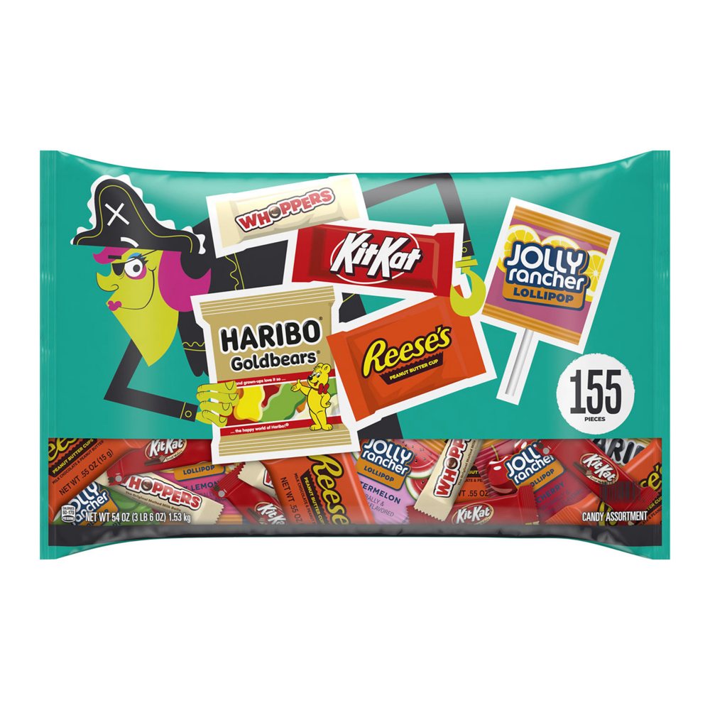 HERSHEY'S Halloween Candy, Variety Pack, 155 pcs.