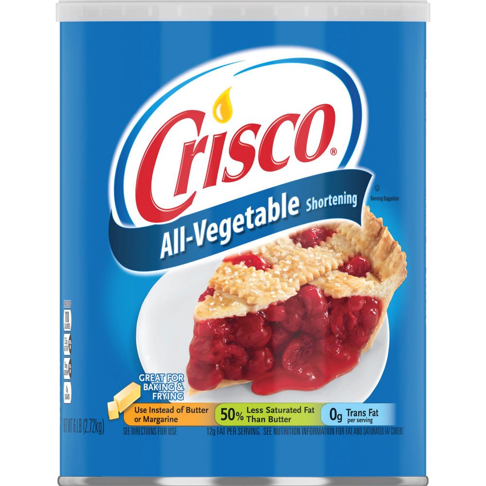 Crisco All-Vegetable Shortening, 96oz.