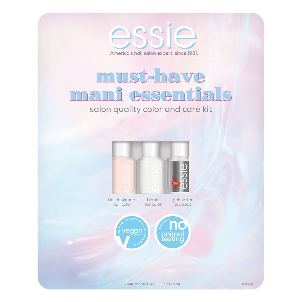 essie Must Have Mani Essentials Nail Polish, 3 ct.