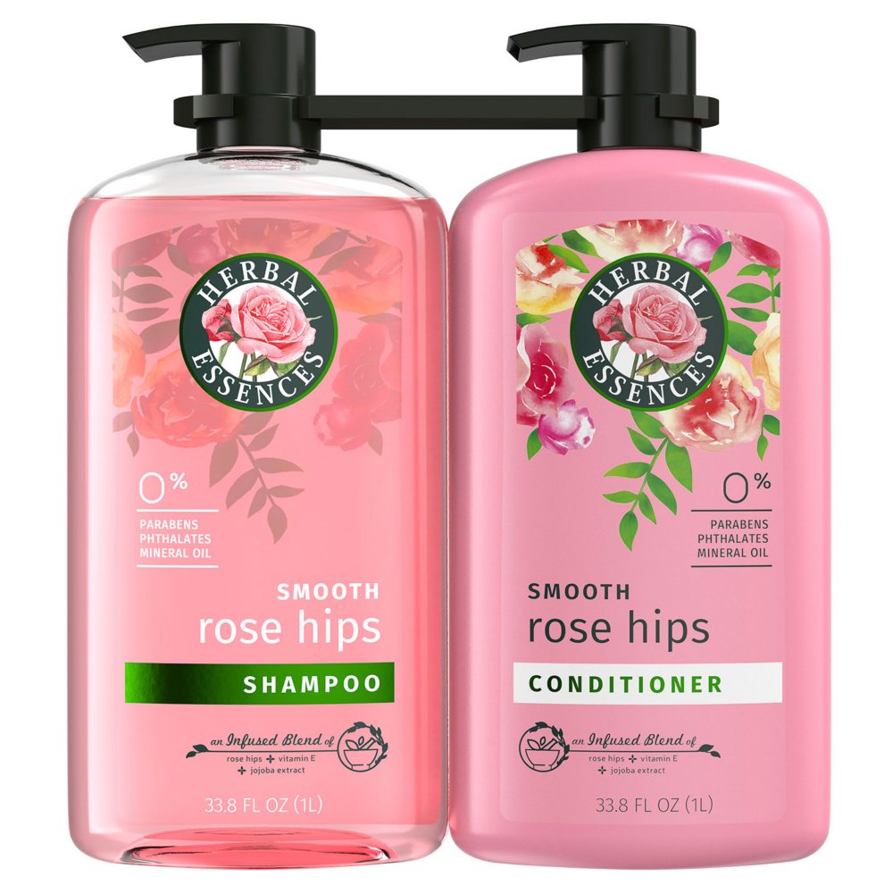 Herbal Essences Rose Hips Shampoo and Conditioner, 33.8 fl. oz., 2pk.