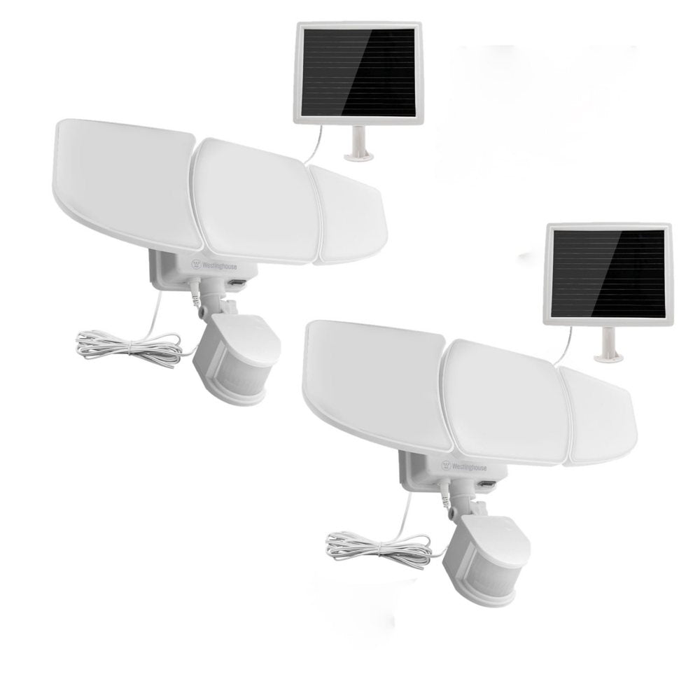 Westinghouse 2000 Lumen Solar Triple Head LED Security Light