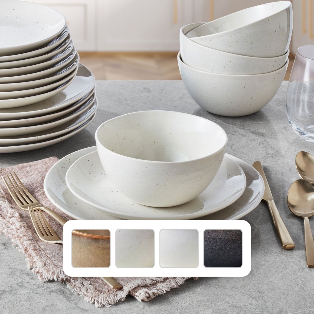 Member's Mark 24 Piece Artisan Collection Stoneware Dinnerware Set