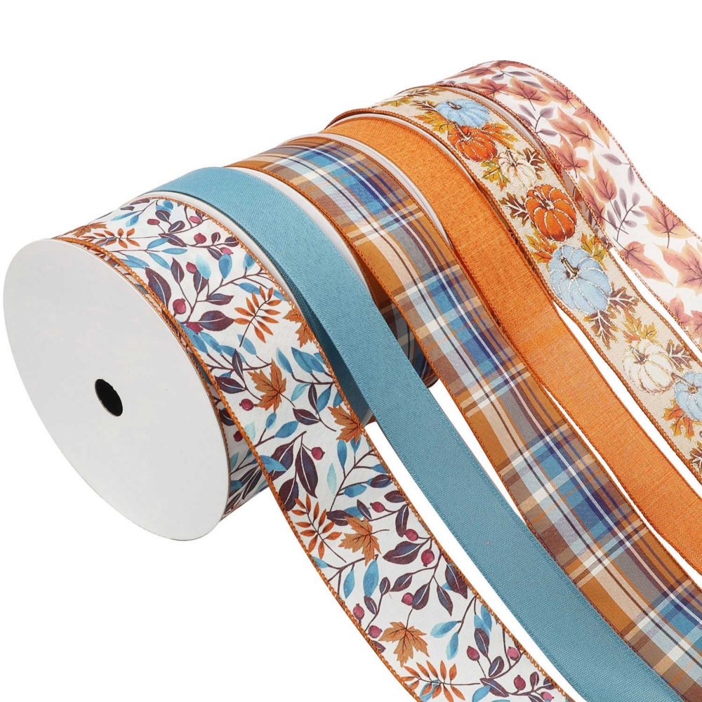 Member's Mark Premium Wired Harvest Ribbon, 6 pk.