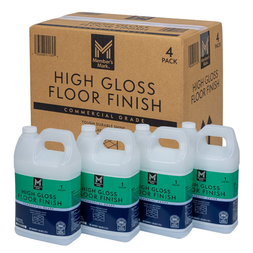 Member's Mark High Gloss Floor Finish, 512 fl. oz., 4 pk.