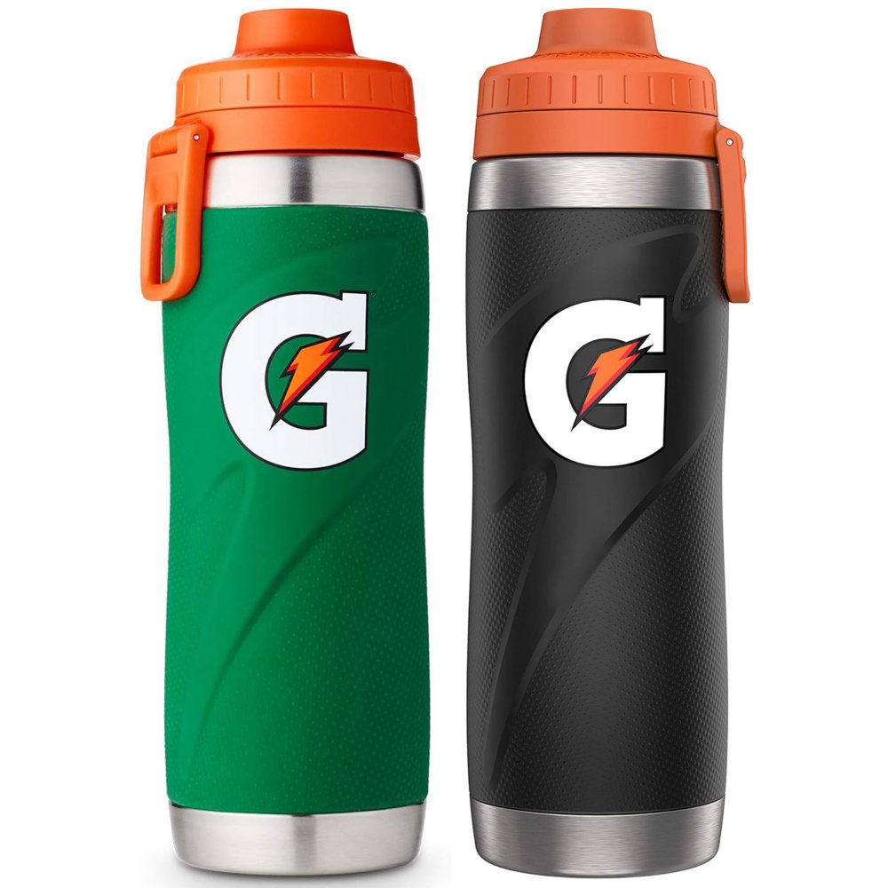 Gatorade 26oz. Stainless Steel Insulated Water Bottle, 2 pack