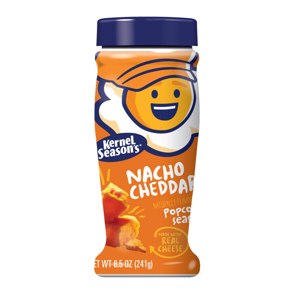 Kernel Season's Flavored Popcorn Seasoning, Nacho Cheddar, 8.5 oz.