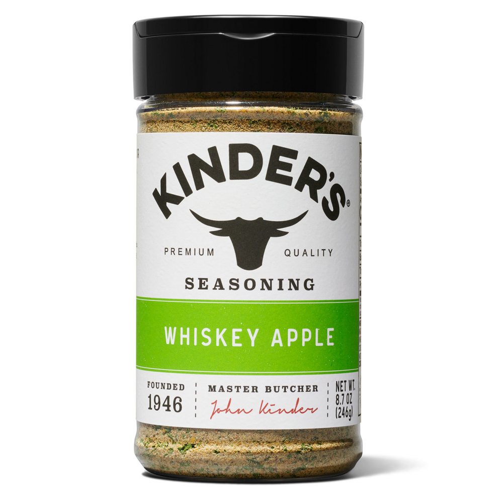 Kinder's Whiskey Apple Seasoning 8.7 oz. (Pack of 2)