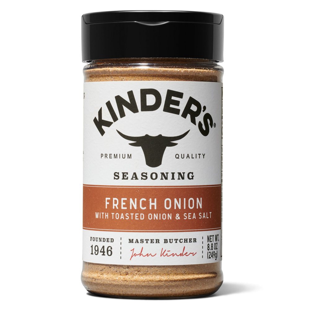 Kinder's French Onion Seasoning, 8.8 oz. (Pack of 2)