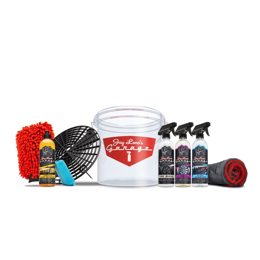 Jay Leno's Garage Gloss Boss Detailing Bucket Kit - 9 Piece