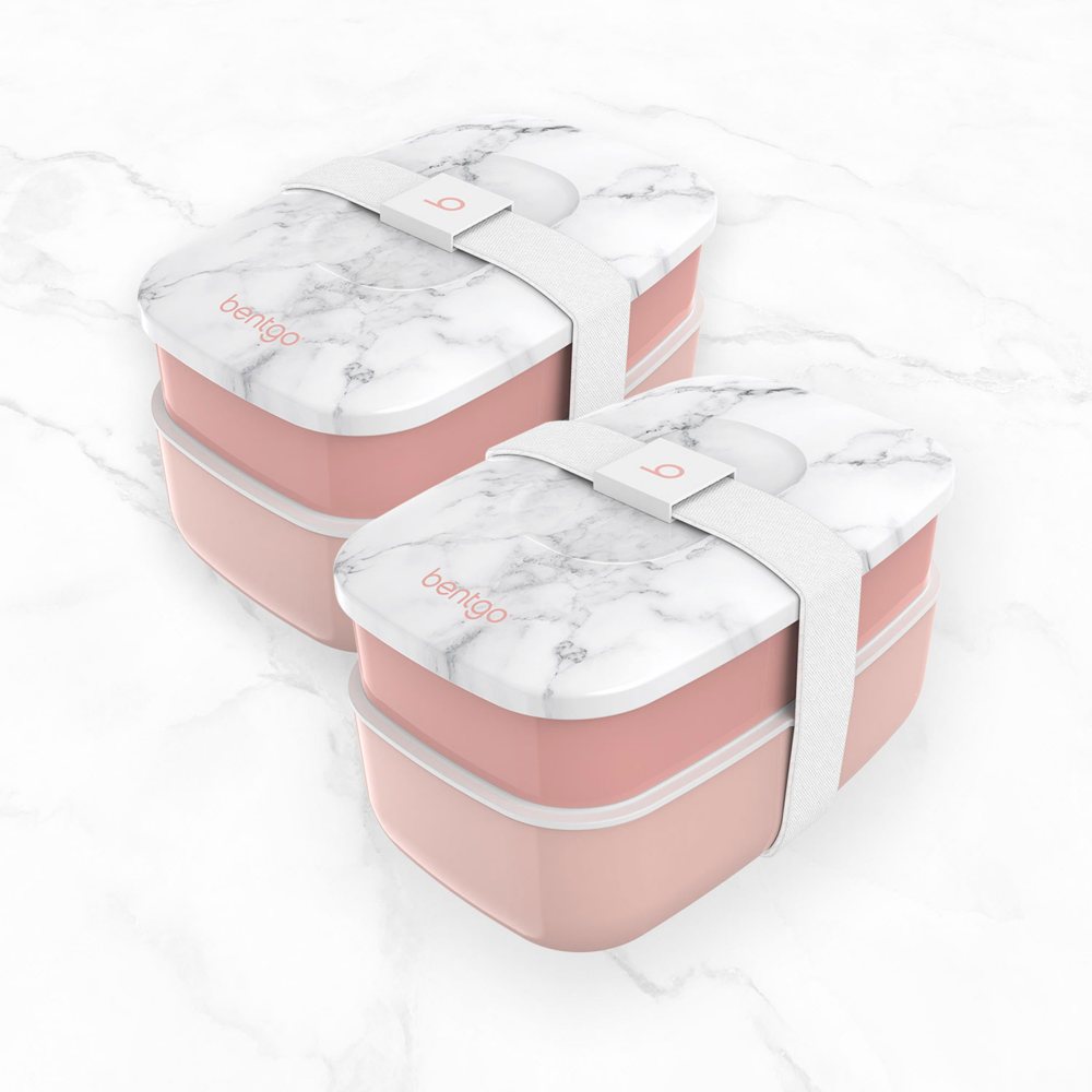 Bentgo Classic All-In-One Bento Lunch Box, 2 Pack