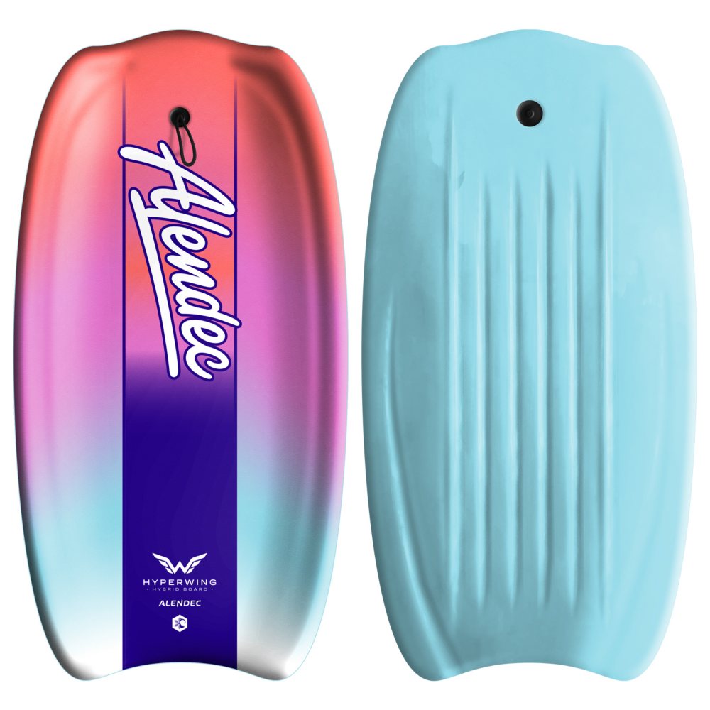 Artikfun Hyperwing Hybrid Water Snow Board, 42.5" with Coil Leash
