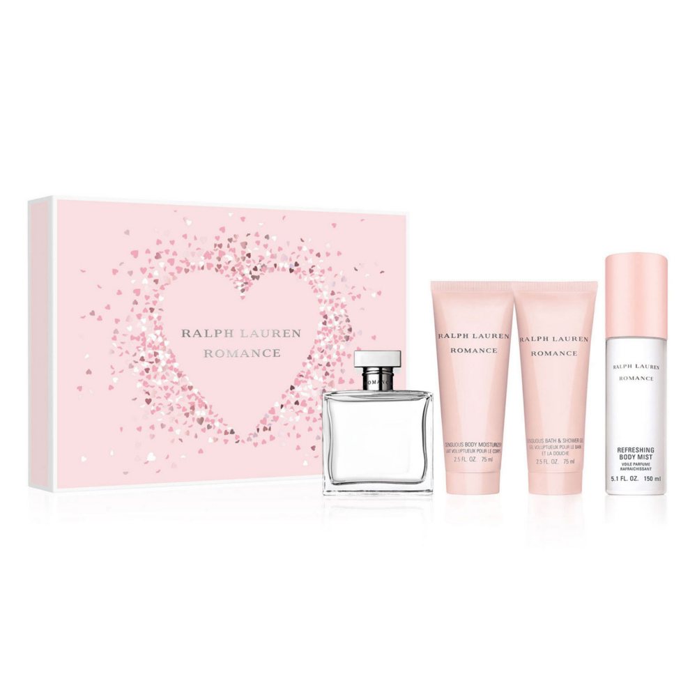 Ralph Lauren Romance Eau de Parfum, 4 Piece Set