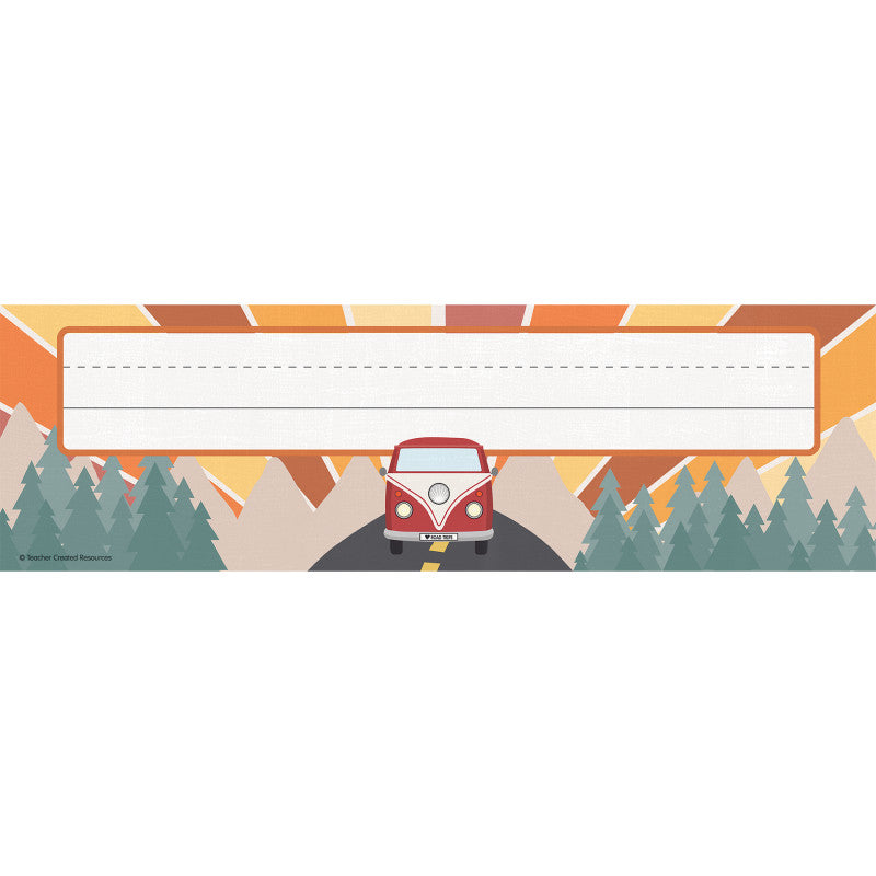 Moving Mountains Flat Name Plates (Pack of 10)