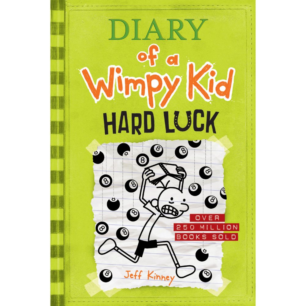 Diary of a Wimpy Kid: Hard Luck - Book 8 of 19, Hardcover