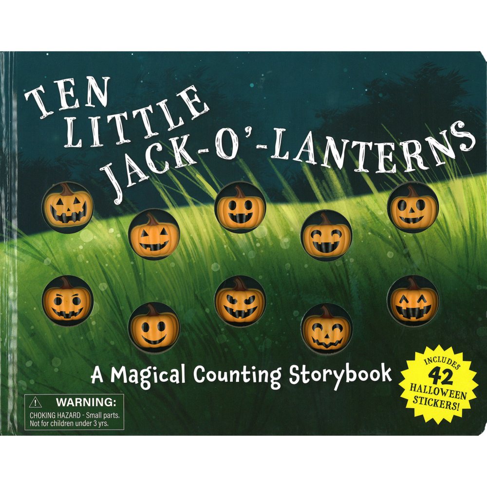 Ten Little Jack O Lanterns, Board Book