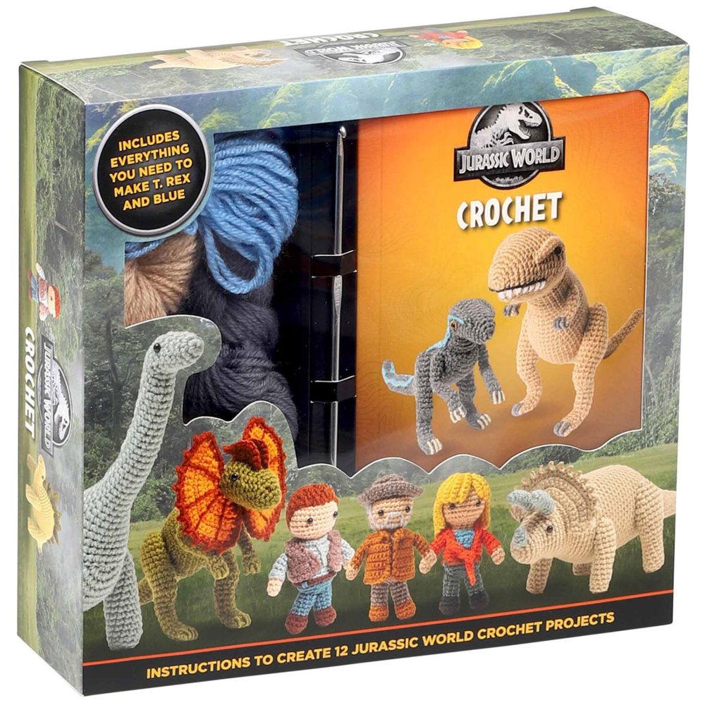 Jurassic World Crochet Kit, Mixed Media