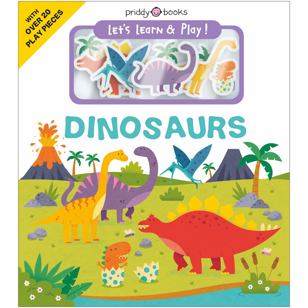 Let's Learn & Play!: Dinosaurs, Board Book