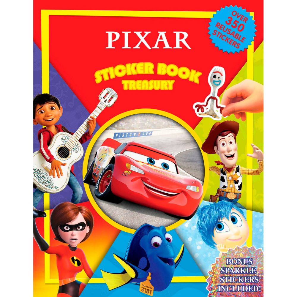 Pixar Sticker Book Treasury, Paperback
