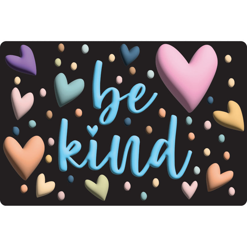 Welcome Mat Be Kind 15.5X23.5In (Pack of 3)