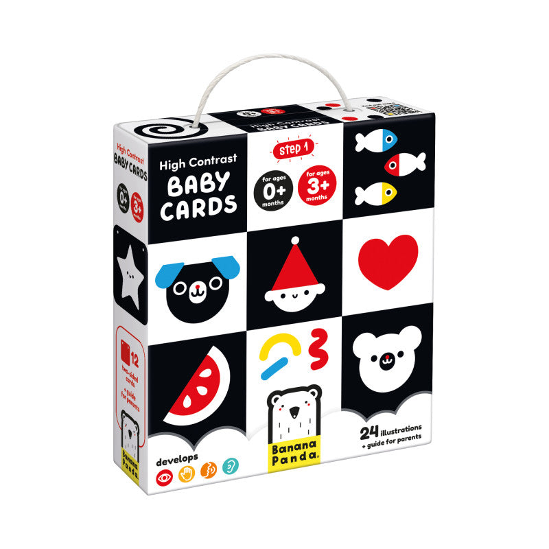 High Contrast Baby Cards (Pack of 3)