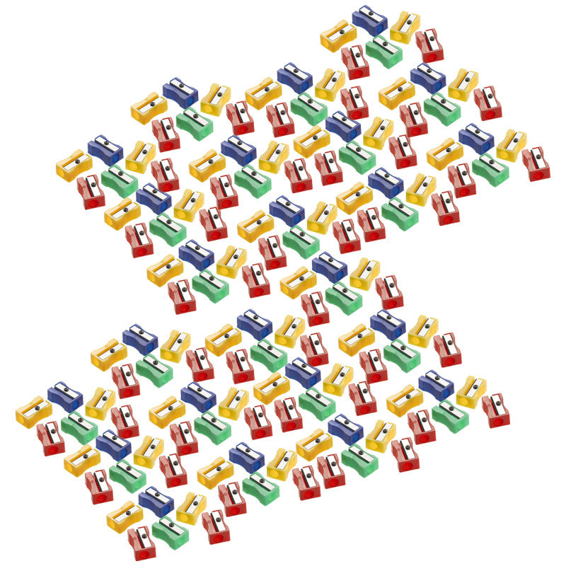 144Pk 1Hole Plastic Pencil Sharpenr