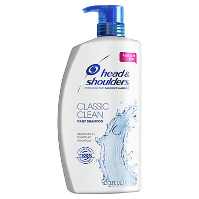 Head and Shoulders Classic Clean Anti-Dandruff Shampoo, 43.3 fl. oz.