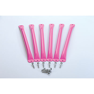 Creative Cedar Designs 21.5" Metal Monkey Bars, 6 pk. - Pink