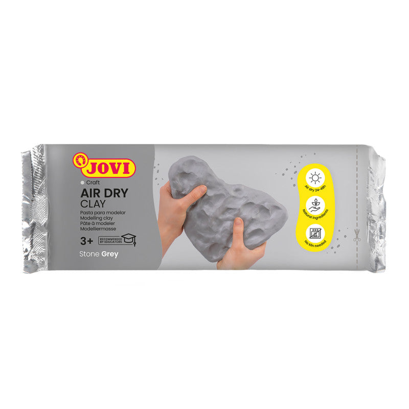 Air Dry Clay Grey 1.1 Lb Bar (Pack of 8)