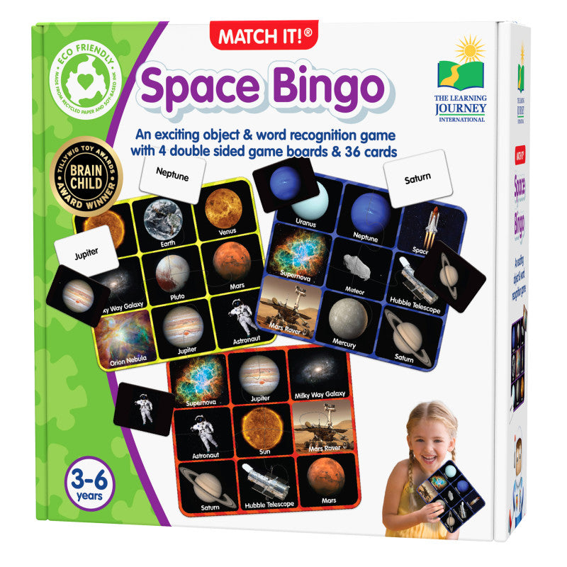 Match It Bingo Space (Pack of 6)