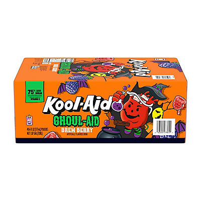 Kool-Aid Ghoul-Aid Jammers Scary Berry, 40 ct
