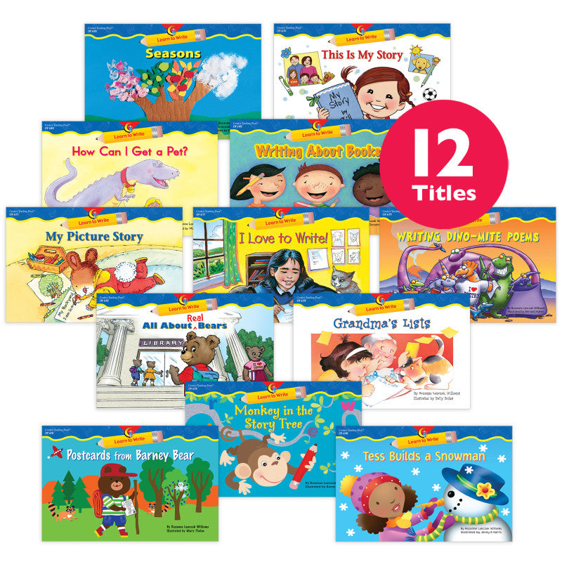 Learn To Write Readers Gr K-1 Variety Pk