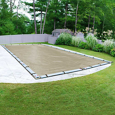 Robelle Premium 20' x 40' Inground Pool Winter Cover - Tan/Black