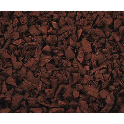 GroundSmart Rubber Mulch 25 Bags, Red