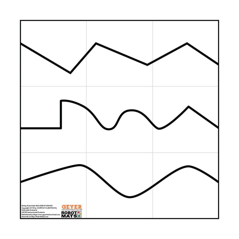 Botley Line Follow Mat 27In X 27In