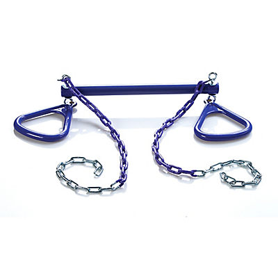Creative Cedar Designs 18" Ultimate Rings and Trapeze Bar - Purple