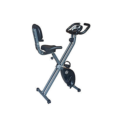Foldable Exercise Bike with Backrest