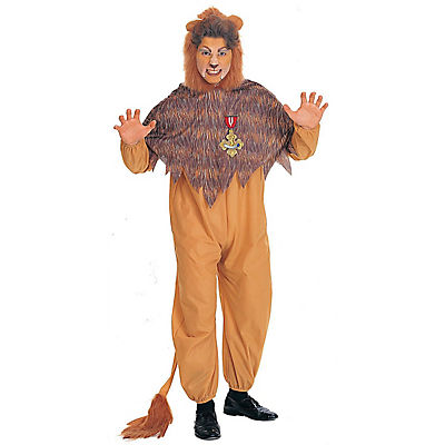The Wizard of Oz Cowardly Lion Plus Costume - 46"