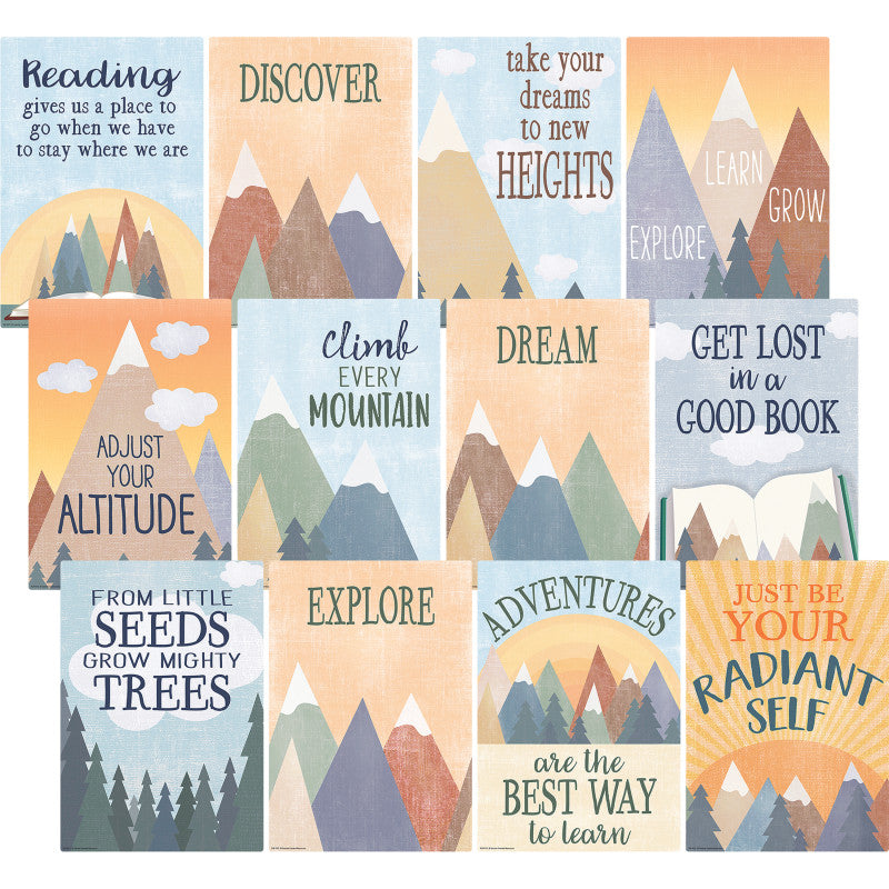 Moving Mountains Small Poster Pack (Pack of 2)