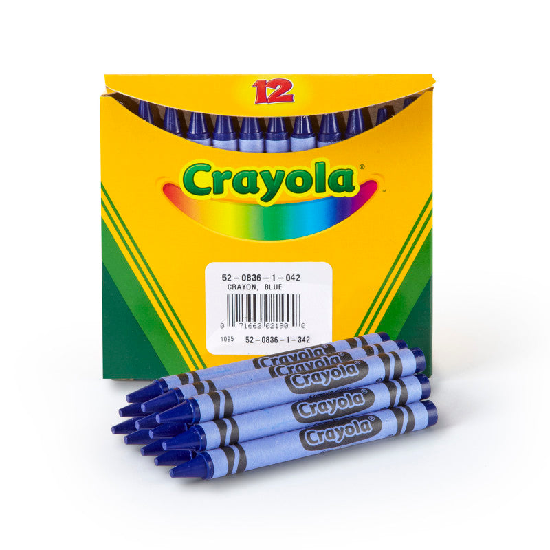 Crayola Bulk Crayons 12 Count Blue (Pack of 12)