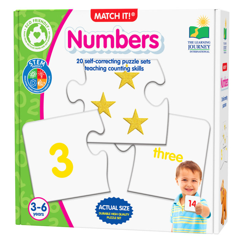 Match It Numbers (Pack of 6)