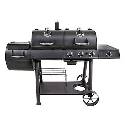 Oklahoma Joe's Longhorn Combo Charcoal/Gas Smoker and Grill