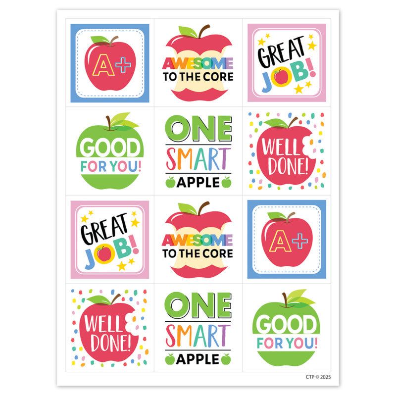 Apple Time Apple Reward Stickers (Pack of 10)