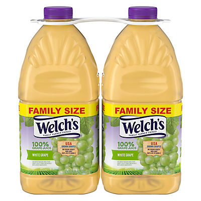 Welch's 100% White Grape Juice, 2 pk./96 oz.