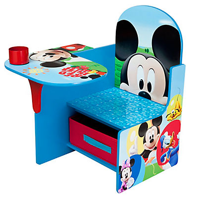 Delta Children Mickey Mouse Chair Desk with Storage Bin