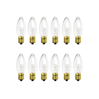 Collins Co., Ltd. LED Window Candles Replacement Bulbs, 12 pk.