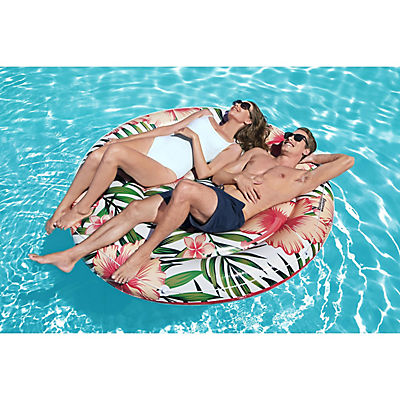 H2OGO! 62" Peaceful Palms Inflatable Pool Float