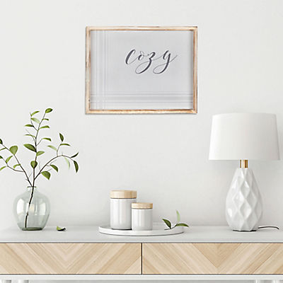 Stratton Home Decor Cozy Framed Wall Art