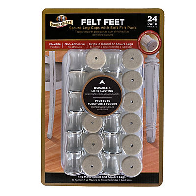 Parker & Bailey Felt Feet, 24 pc.